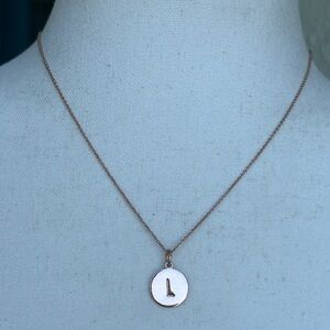 Kate Spade letter L. One in a million necklace - NWOT.